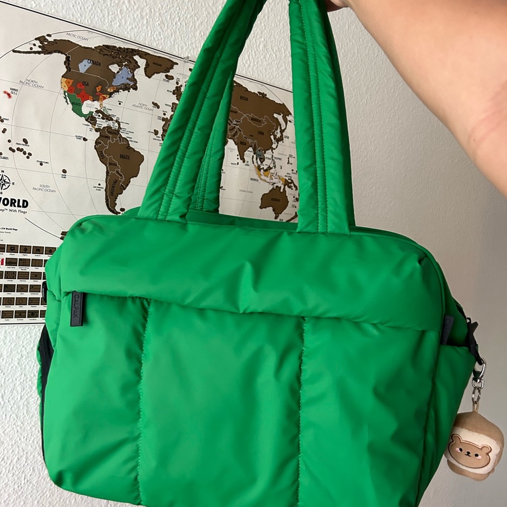 Green Calpak Luka Duffel Travel Bag